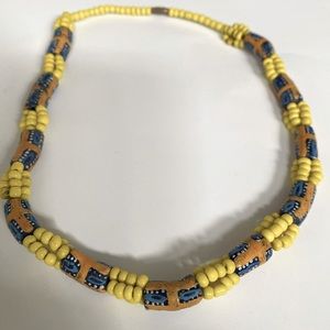 Yellow Vintage Necklace